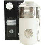 Shotay ST-8912 420ML Beyaz Çelik Termos - Çok Renkli