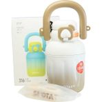 Shotay ST-8931 680ml Pipetli Beyaz-Krem Çelik Matara