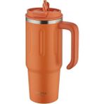Shotay Travel Çelik Termos Mug 900ML Turuncu - 900 ml