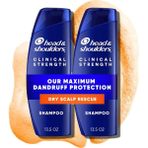 Shoulders Klinik Kepek Savunması + Kuru Saç Derisi Kurtarma Şampuanı 13 Oz Ikiz Paket