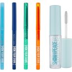 Show By Pastel Show Your Game Waterproof Gel Eye Pencil Göz Kalemi 413-411-407-403 + Transparan Maskara