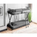 Show x Deprem Ranza 90X190 Metal Ranza Siyah - SİYAH