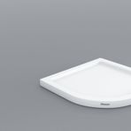 Shower 75x75 cm Oval Flat Duş Teknesi