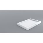 Shower 80x80 Drop Kare Monoblok Duş Teknesi H:12,5 Cm