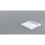 Shower 80x80 Drop Kare Monoblok Duş Teknesi H:8 Cm