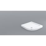Shower 80x80 Frey Oval Slimblok Duş Teknesi H:10 Cm