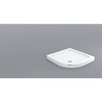 Shower 90x90 Frey Oval Slimblok Duş Teknesi H:10 Cm