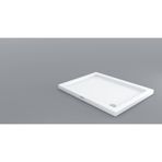 Shower Dikdörtgen Flat 75x160 cm Duş Teknesi