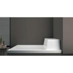 Shower Dikdörtgen Flat 80x130 cm Duş Teknesi