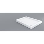 Shower Dikdörtgen Monoblok 100x140 cm Duş Teknesi