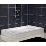 Shower Dikdörtgen Panelli 80x140 cm Duş Teknesi