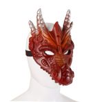 SHOWERORO Maske Cadılar Bayramı Maskesi 3d Stereoskopik Etki Yetişkin Cosplay Ve Balo Salonu Için
