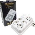 Showmax Sh-4629 Termal Akım Korumalı 2 Metre Priz