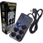Showmax SH-4630 Termal Akım Korumalı Priz 6 Priz+2 Usb+2 Type-C Giriş