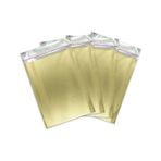 Showparty Lüx Yapışkanlı Hediye Paketi Lüks Metalize Poşet Gold 50 x 70 CM 10 Adet