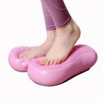 Shozxlcci Şişirilebilir Stepper, Egzersiz Fitness Yoga Eğitimi için Denge Antrenman Minderi, Merdiven Basamağı, Ev için Çok Fonksiyonlu Denge Basamağı, Spor Salonu Ofis Ev için, Ayak Denge Pedalı, Hava Stepper,