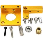 Shuai Yan 3D Yazıcı Aksesuarları Mk8 Ekstruder Alüminyum Blok Ekstruder Braketi Mk8 Prusa I3 Extruder Için Montaj Bloğu Dıy Kiti