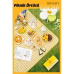 SHUFA plaj örtüsü piknik matı kamp matı piknik örtüsü 150*150CM