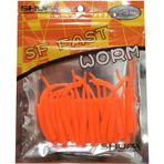 Shufa Sf Fast Worm 5.1cm Lrf Silikon Yem - Orange