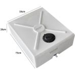 Shuivan 100 lt 73x59x28 cm Rekorlu Karavan Su Deposu