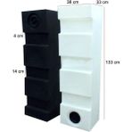 Shuivan 175 lt 133x38x33 cm Karavan Su Deposu
