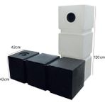 Shuivan 200 lt 120x42x42 cm Karavan Su Deposu