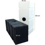 Shuivan 275 lt 120x40x55 cm Karavan Su Deposu