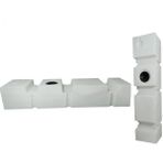 Shuivan 80 lt 142x32x25 cm Sprinter Crafter Uyumlu Karavan Su Deposu