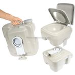 SHUIVAN Portatif Tuvalet Seyyar WC 20 Litre