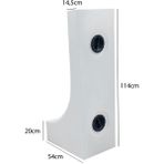 Shuivan Shuıvan Karavan Su Deposu 80 Litre 114X54X20CM Teker Üstü Uyumlu