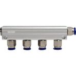Shuivan Shuıvan Pnömatik 4'lü Kollektör Su Dağıtıcı 3/8" - 1/4" 12MM - Şipşak
