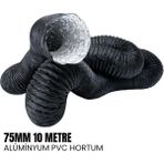 SHUIVAN Webasto Tipi Isıtıcı 75mm Flexible Hava Hortumu 10 Metre