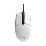 Shuji Kablolu Oyun Faresi, 8.000 Dpı, Gökkuşağı Optik Efekti Lıghtsync Rgb, 6 Programlanabilir Düğme, Dahili Bellek, Ekran Eşleme Beyaz ST-001 (Yurt Dışından)