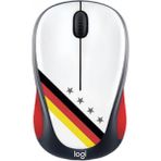 Shuji Logitech M238 Kablosuz Fare Dizüstü Bilgisayar Masaüstü Ev Dünya Kupası Hayranları USB Kablolu Fare Dünya Kupası Almanya (Yurt Dışından) - Beyaz