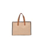 Shule Bag Arc X Large Hasır Tote Bag Kahverengi