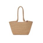 Shule Bag Dorena Handmade Hasır Omuz Kadınsı Vizon