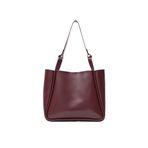 Shule Bag Pera Omuz Kadınsı Bordo