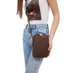 Shule Bag Vux Çapraz Kadın Kahverengi
