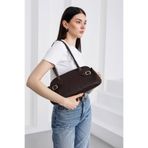 Shule Bags Andiamo Vintage Baget Çanta Kahve