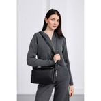 Shule Bags Barenia Retro Çapraz Çanta Siyah