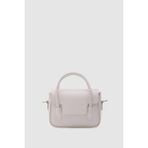 Shule Bags Dimple Retro El ve Çapraz Çanta Krem