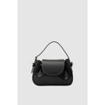 Shule Bags Lover Oval Çapraz Çanta Siyah