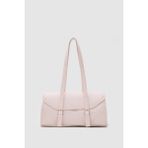 Shule Bags Lue Vintage Baget Çanta Pudra Pembe