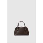 Shule Bags Ribbon Mini Çapraz Çanta Kahverengi