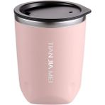 Shun 300 ml Paslanmaz Çelik Kahve Fincanı Sızdırmaz Termos Seyahat Süt Çay Su Şişesi Bardak Şarap Seti Yurt Dışından 0,30 lt Pembe Termos