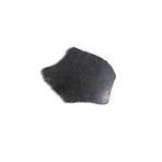 Shungite Şungit Taşı Düz Kesim Doğal Parça 469-1