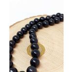 Shungite (Şungit) Taşı YARIM Dizi 12mm (18cm uzunluğundadır)
