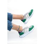 Shupe Kadın Erkek Günlük Spor Ayakkabı Yeşil Spor Ayakkabı Sneaker