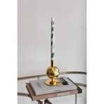 Shura Homeware Metal Top Şamdan Gold Dekoratif Obje Mumluk