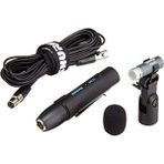 Shure Beta 98A/C Minyatür Kardioid Kondenser Enstrüman Mikrofonu (RPM626 Hat Içi Ön Amplifikatör, RK282 Şok Montaj Döner Adaptörü ve 4,5 M Üçlü Esnek Kablo Dahil) - Siyah